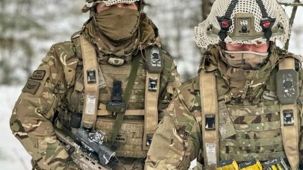Infanteristen trainieren mit Saab ILT-D. Die British Army gehört jetzt zu den Kunden.