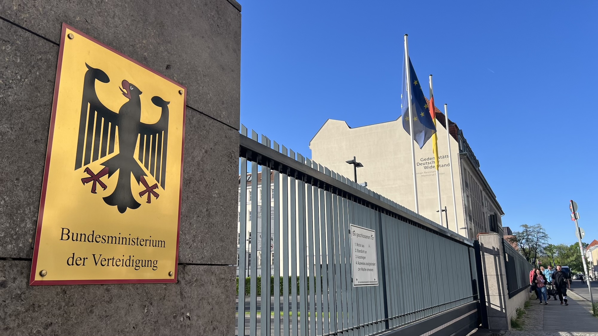 Hier tagt kommende Wioche das Bundeskabinett – Bundesverteidigungsministerium in Berlin.