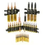 Beispiele für die Counter-AUS Munition der U.S. Navy.