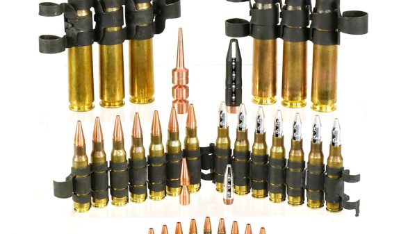 Beispiele für die Counter-AUS Munition der U.S. Navy.