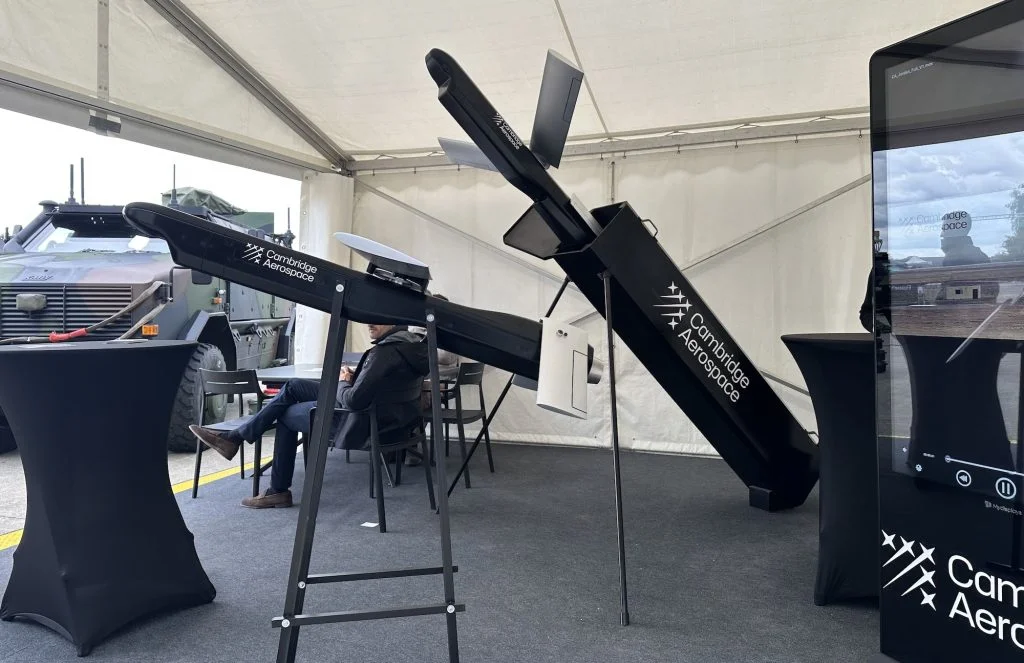 Interceptor-Drohne mit Jetantrieb zur Bekämpfung der neuen und schnelleren Shahed Russlands.