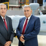 Israel Aerospace Industries: CEO Boaz Levy (l.) und Vorstandsvorsitzender Amir Peretz sind zufrieden mit dem Geschäftsjahr 2023.