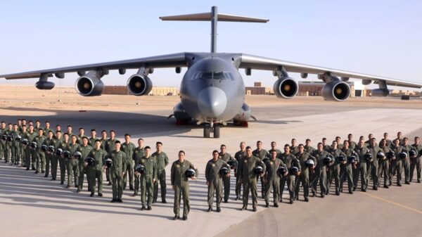 Eagles of Civilization: Chinesische und ägyptische Soldaten der Luftstreitkräfte üben gemeinsam in der Nähe zu Israel. Mit dabei auch das chinesische Tankflugzeug Xian Y-20.