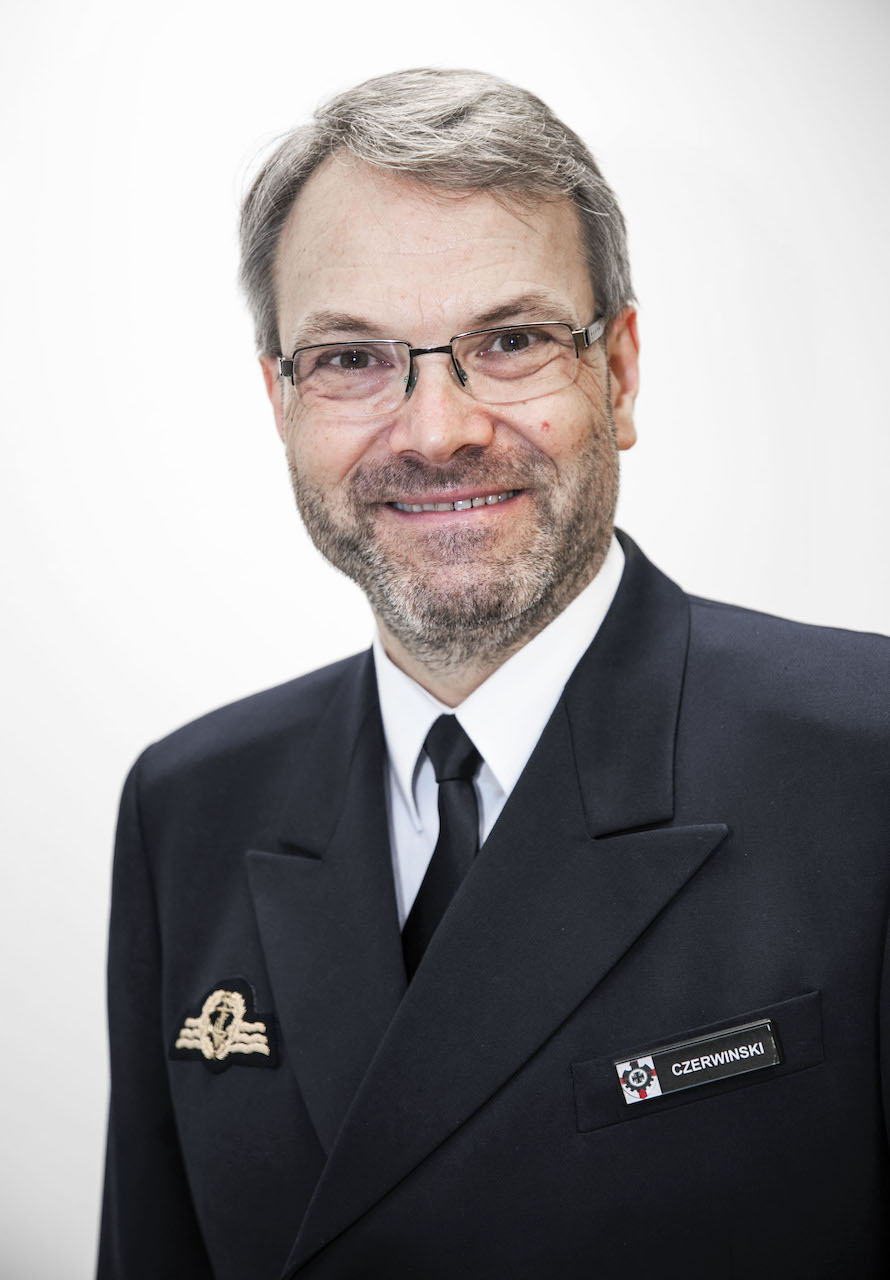Flottillenadmiral Andreas Czerwinski im Interview mit cpm