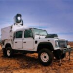 Der Drone Dome von Rafael, von dem dieses Fahrzeug ein Element ist, bewährt sich bei der Drohnenabwehr in Israel.