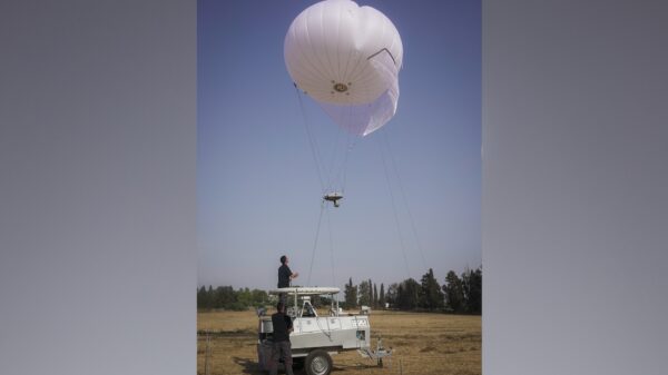 Creomagic: SkyStar-Aerostat von RT aus Israel für taktsiche Kommunikation.