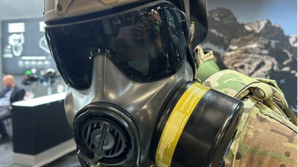 Das CBRN-Schutzsystem am Stand von NFM:Hexonia2