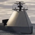 Das ROMULUS USV ist rund 58 Meter lang