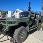 Auf den DALO Industry Days - Das taktische Fahrzeug Mammoth vom niederländischen Hersteller Defenture B.V.. Diese 9-Tonnen-Plattform ist auch die Grundlage für das AGF2 des deutschen Kommando Spezialkräfte (KSK)