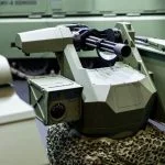 Die MIDGARD M134 kann die Dillon Aero M134D Gatling Minigun aufnehmen. (Foto- Valhalla)