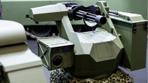 Die MIDGARD M134 kann die Dillon Aero M134D Gatling Minigun aufnehmen. (Foto- Valhalla)