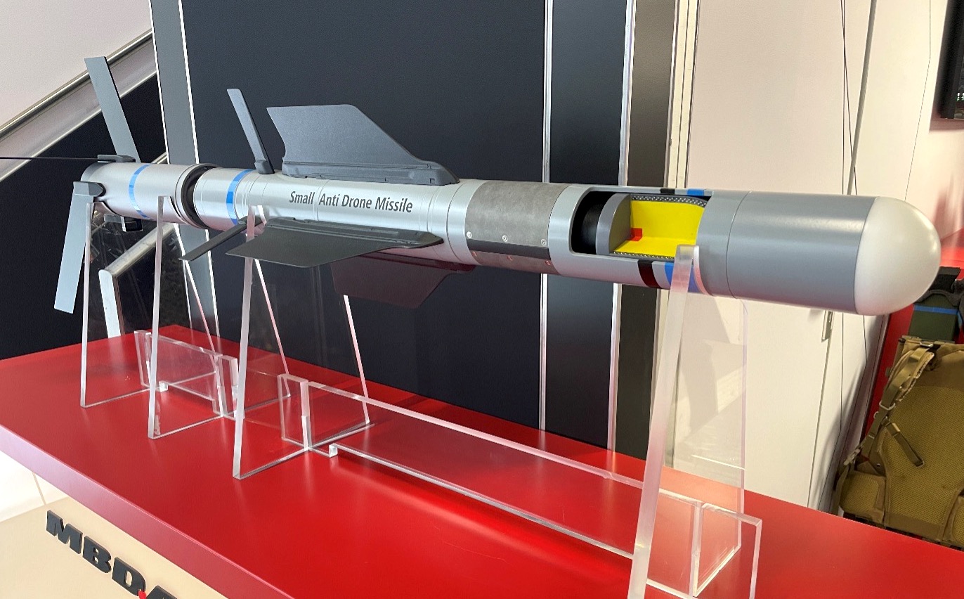 Erkenntnisse: Die Small Anti Drone Missile. (Foto- AF)