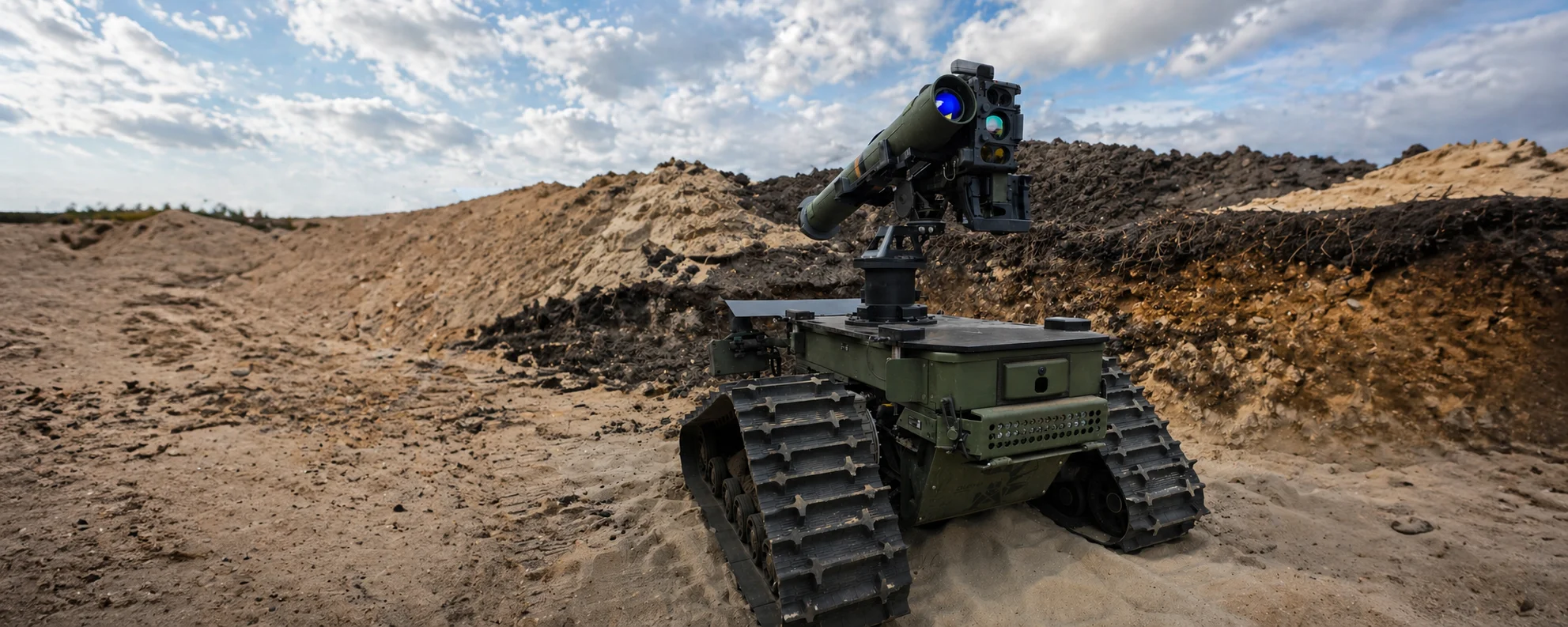 Das Diehl Defence UGV Ziesel wird derzeit von mehreren Streitkräften erprobt, darunter Deutschland und die Ukraine.