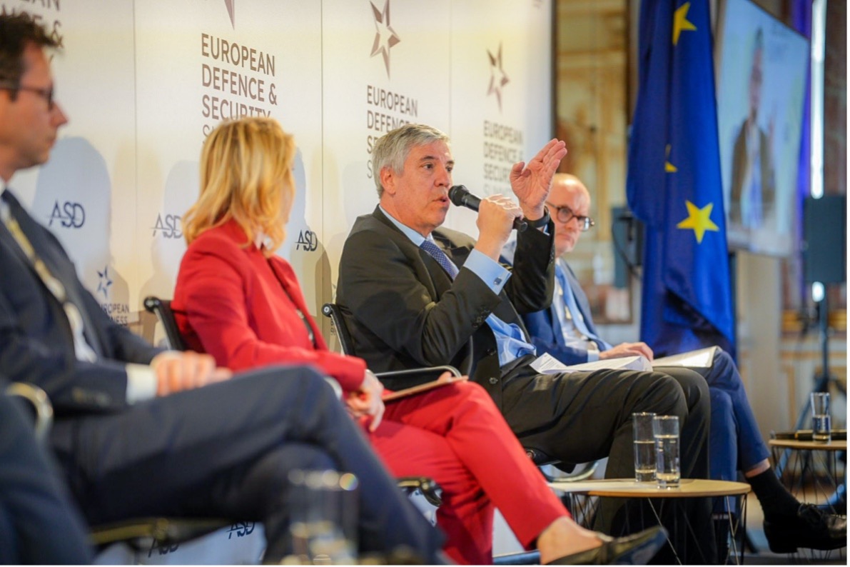 Europäischer: Diskussionen anlässlich des Europäischen Verteidigungs- und Sicherheitsgipfels. (Foto- Indra)