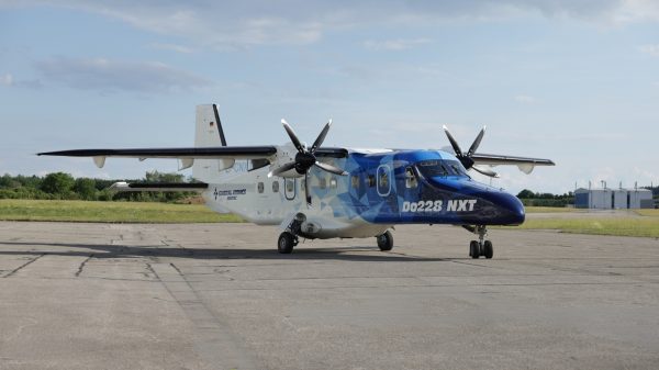 Die General Atomics AeroTec Systems GmbH (GA-ATS) feierte kürzlich einen Meilenstein in seiner Unternehmensgeschichte mit der offiziellen Vorstellung der Do228 NXT.