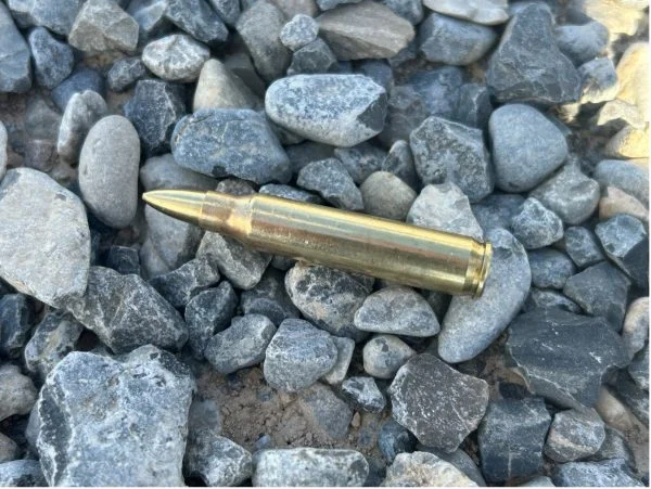 Von außen sieht die Drone Round Munition fast wie ganz gewöhnliche Munition aus. Nur das Geschoss eine leichte andere Form aufweist.