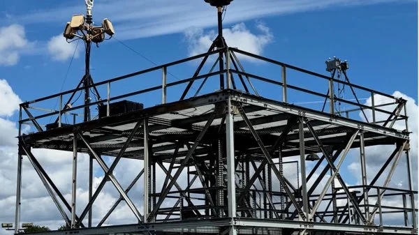 C-UAS DroneSentry während der NPSA-Tests. (Alle Fotos- DroneShield)