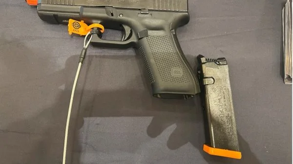 Das DryFireMag System, hier für eine Glock.