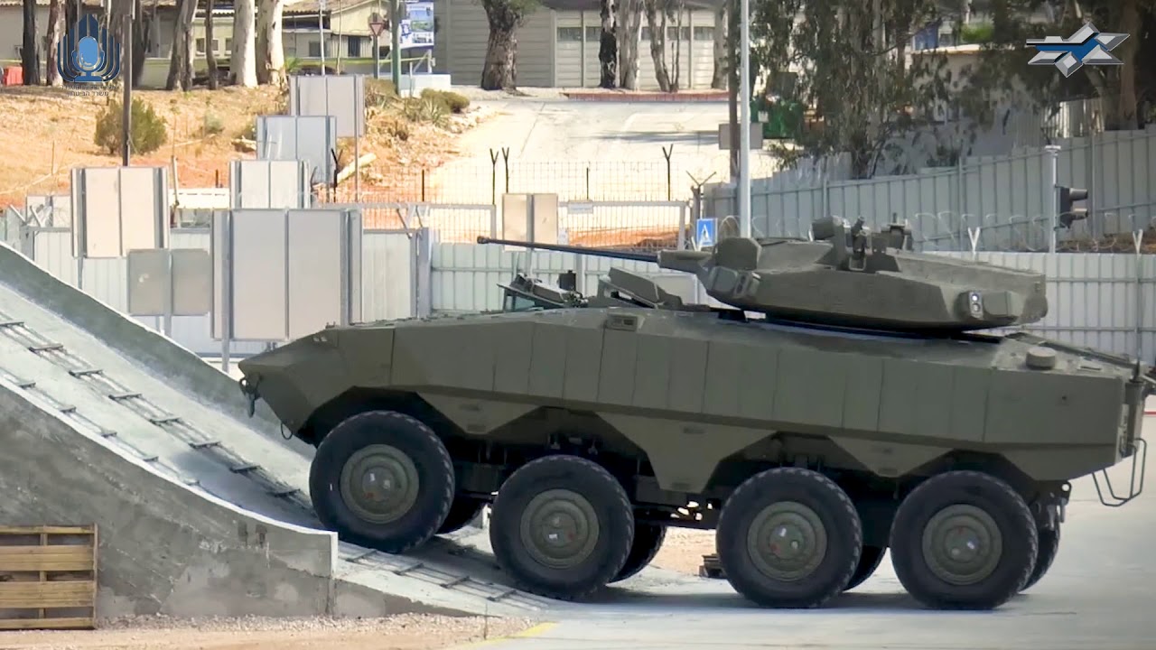 Israels Eitan bekam die 30-mm-Kanone.