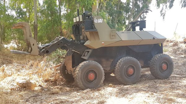 Der Roboter zur Minenräumung RobARC von IAI ELTA.