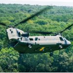 Ein CH-47F Block II fliegt im Redstone Test Center in Huntsville, Alabama. (Foto- Boeing:Studio 51)