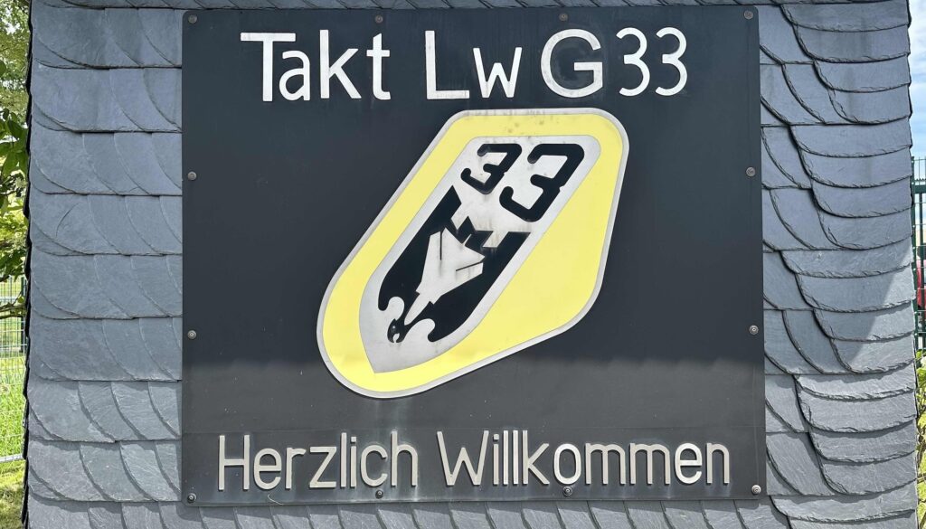 Eingang Taktisches Luftwaffengeschwader 33