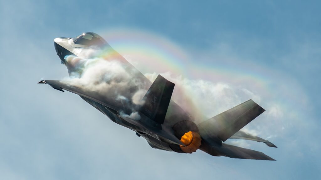 Die F-35 ist das modernste Kampfflugzeug im NATO-Bündnis.