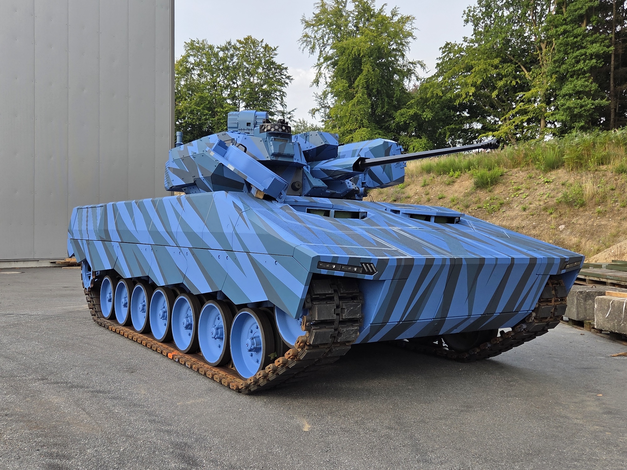 Der Leopard 1 in der Luftverteidigungsversion, die FFG auf den Namen Condor taufte.