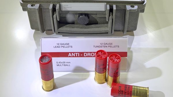 Die Anti-Drohnen-Munition von Fiocchi ist für den Einsatz in Standard-Sturmgewehren konzipiert.