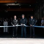 Eröffnung der neuen BOXER-Produktion (v.l.): Jan Reblin, Markus Söder und Florian Hohenwarter.