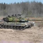 Der LEOPARD 2 A8 NO von KNDS für das norwegische Heer.