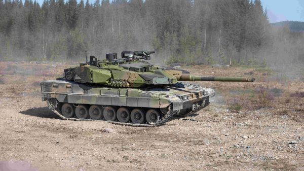 Der LEOPARD 2 A8 NO von KNDS für das norwegische Heer.