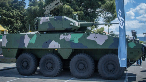Erstmals vorgestellt – Slowenischer Patria 8x8 XP mit 30 mm-Bewaffnung vorgestellt