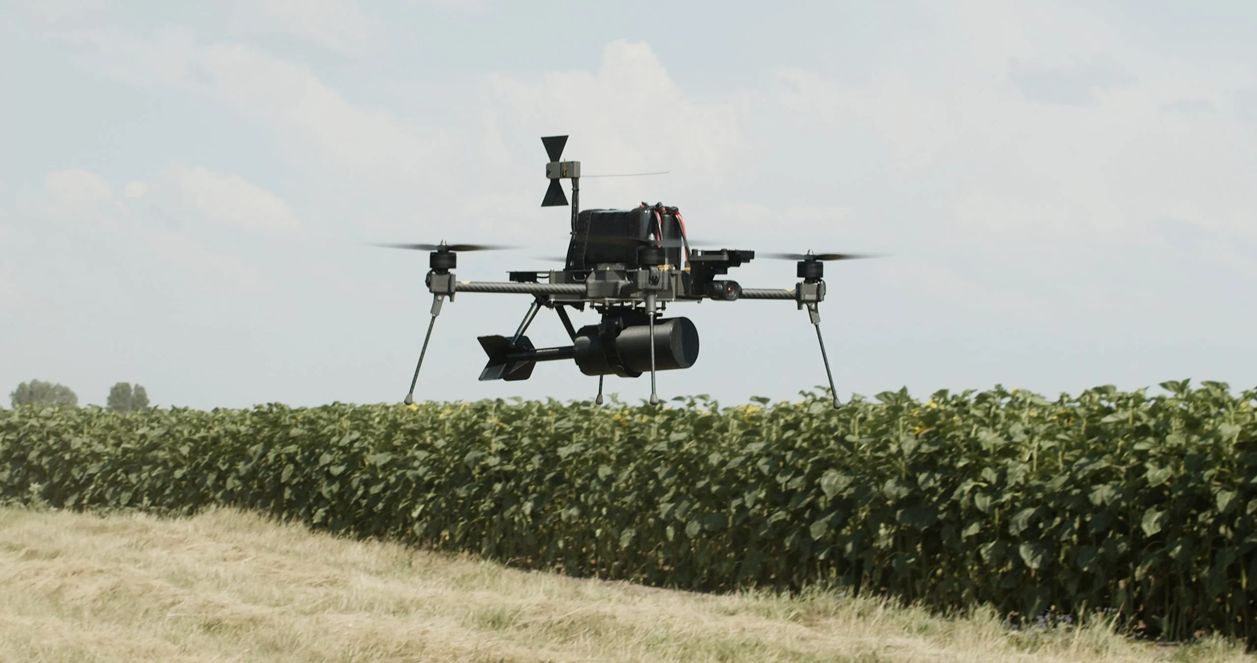 Die Linza ist eine der multifunktionalen Drohnen von Frontline Industries aus der Ukraine, die im Joint Venture mit Quantum Systems bald auch in Deutschland gefertigt werden könnte.