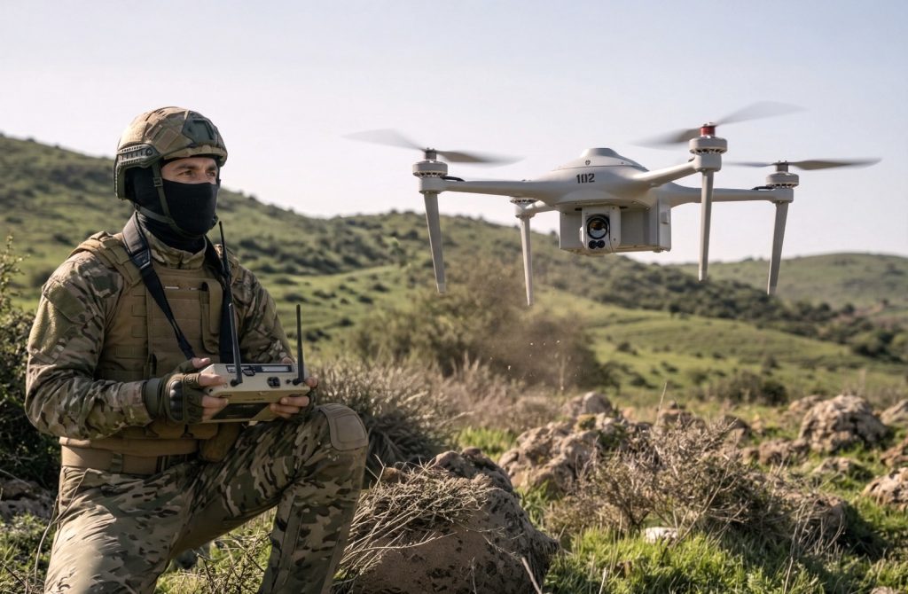 Die G2-Drone von Aero Sol, einem Unternehmen der Veloryx-Gruppe.