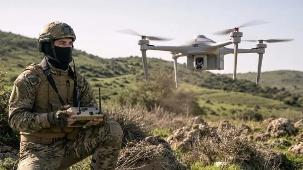 Die G2-Drone von Aero Sol, einem Unternehmen der Veloryx-Gruppe.