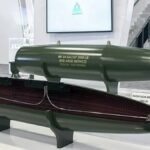 Die auf der Isgtanbuler Rüstungsmesse vorgestellte GAZAP-Bombe.