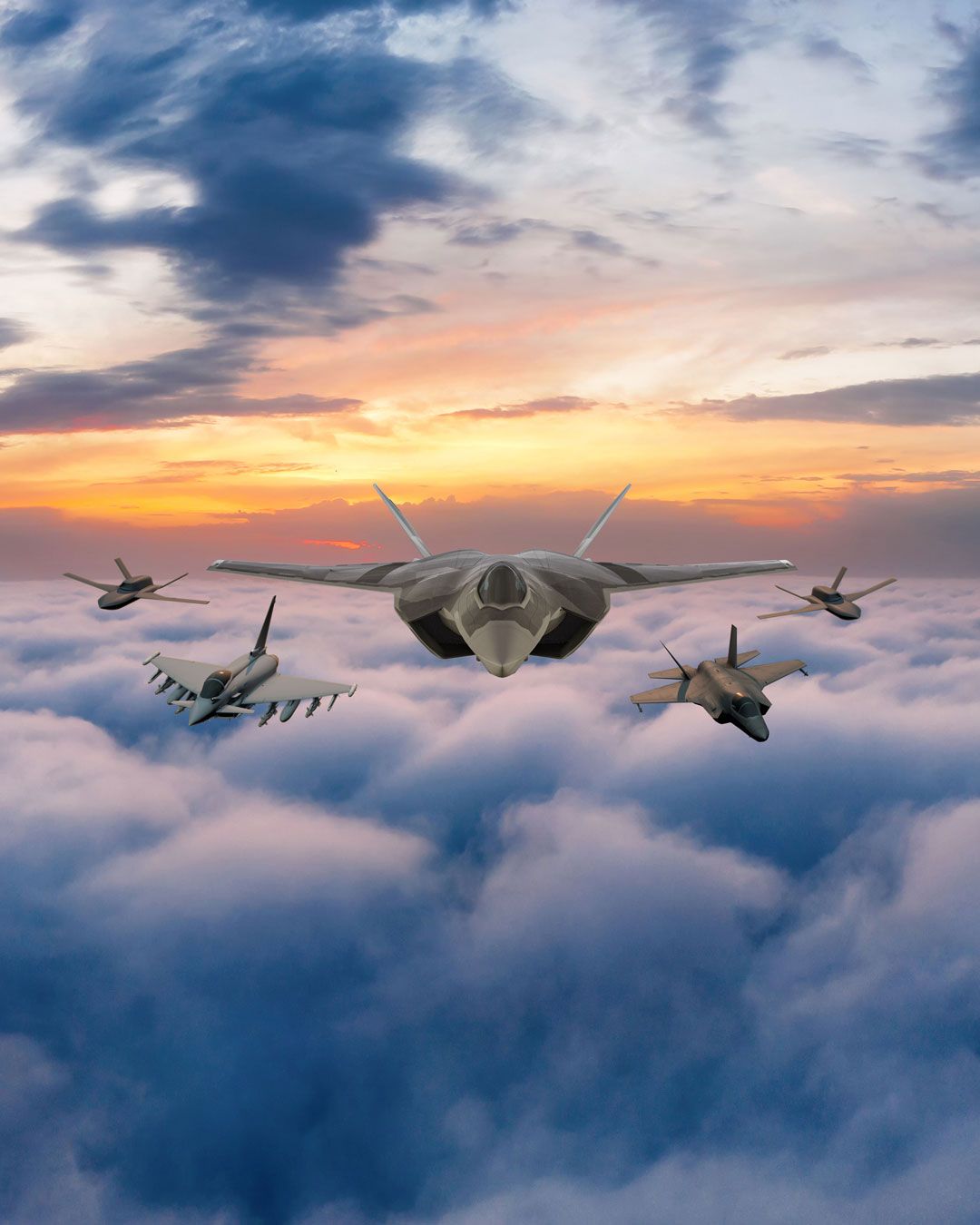 Im Rahmen von GCAP wollen Großbritannien, Japan und Italien gemeinsam ein Kampfflugzeug der nächsten Generation entwickeln.