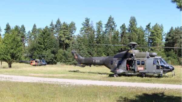 Schweizerisch-Deutsche Übungskooperation: Gemeinsame Search & Rescue-Übung mit Hubschraubern der Bundeswehr, der Schweiz und auch Österreich beteiligt sich. Hier im Jahre 2016. (Foto- AF)