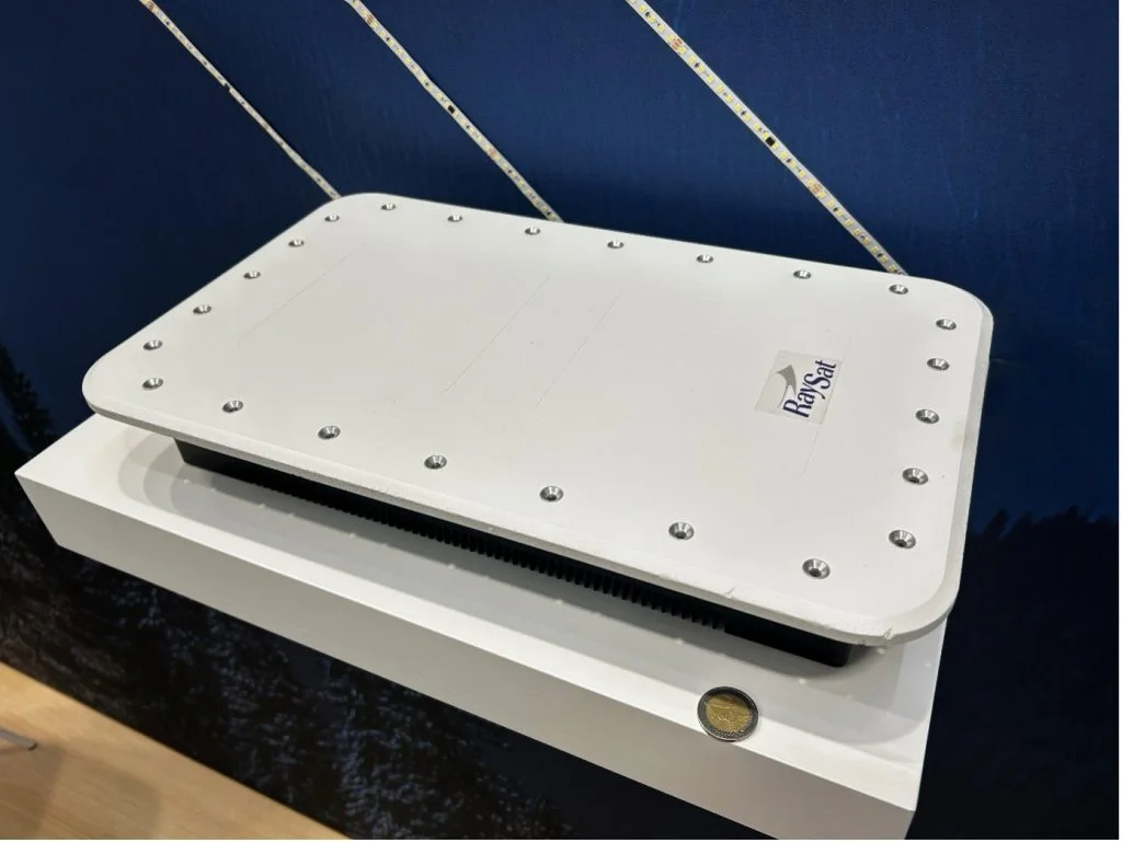 Das neue Multi-Orbit-Terminal VIPER von Gilat Defense / Gilat Satellite Networks.