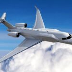 EL/W-2085-Radarsystems auf einem modifizierten Businessjet Global 6500. (IAI/ELTA