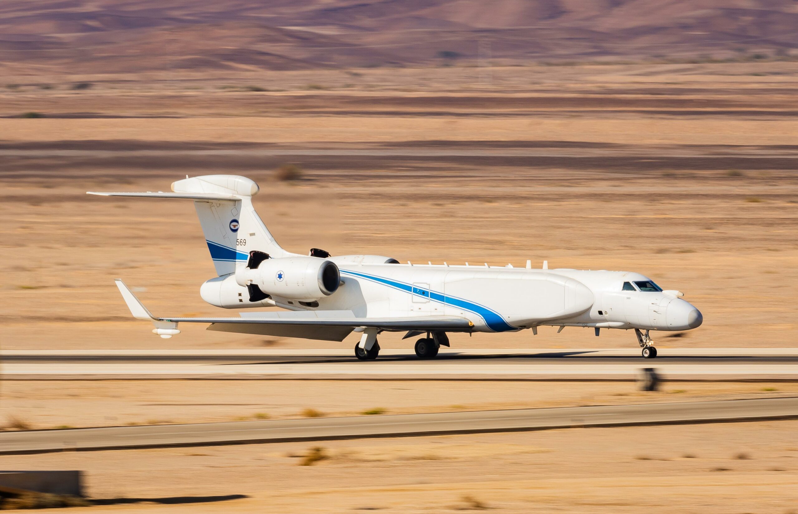 Aufklärung: Das AWAXS-Flugzeug Eitam der IAF.