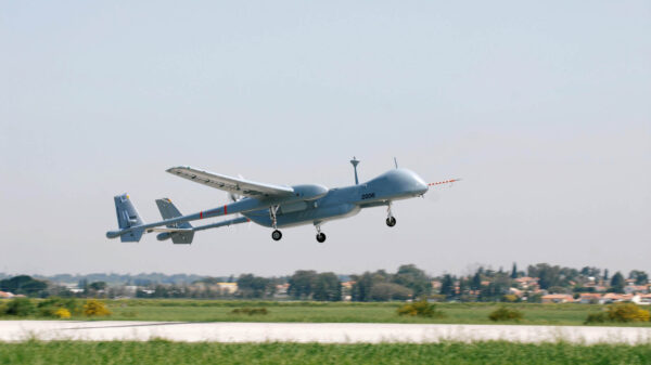 Nur die Heron TP (im Bild) und die Hermes 900 wären in der Lage zu einem solchen Angriff, wie die israelische Luftwaffe ihn gestern gegen die Huthi durchführte.