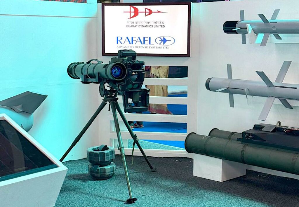 Indien – Produktion der Panzerabwehr Spike von Rafael.