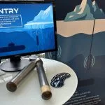 In Düsseldorf präsentierte GSI mit CryoSentry eine Lösung, um auch unter dem Meereseis U-Boote aufzuspüren. Foto: CPM / Navid Linnemann