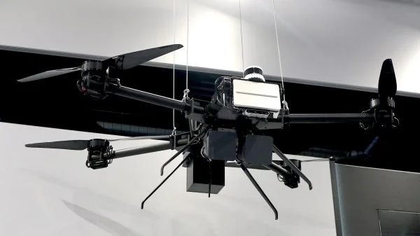 Der A1-Falke landete auch auf der Enforce Tac in Nürnberg