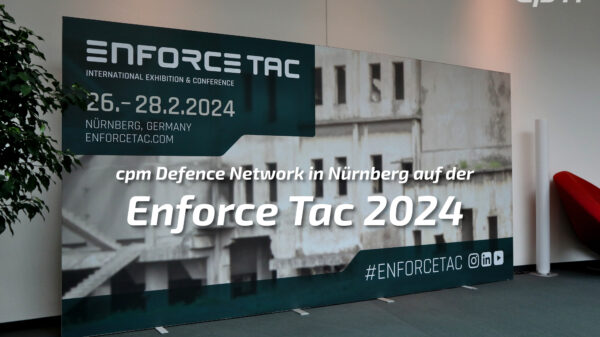 cpm Defence Network auf der Enforce Tac 2024 in Nürnberg.