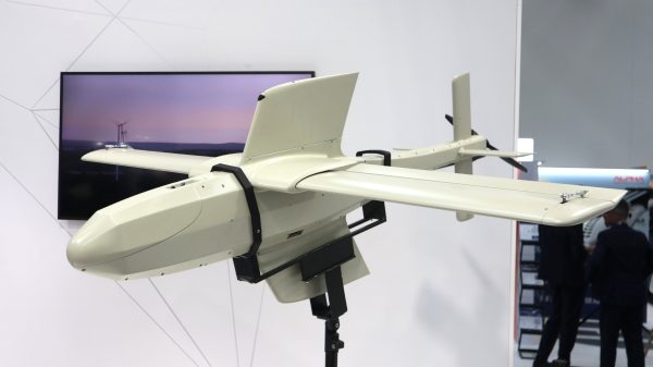 XPONENTIAL Europe: Rheinmetall zeigt Gesamtsystem bestehend auch aus der neuen Loitering Munition FV-014.