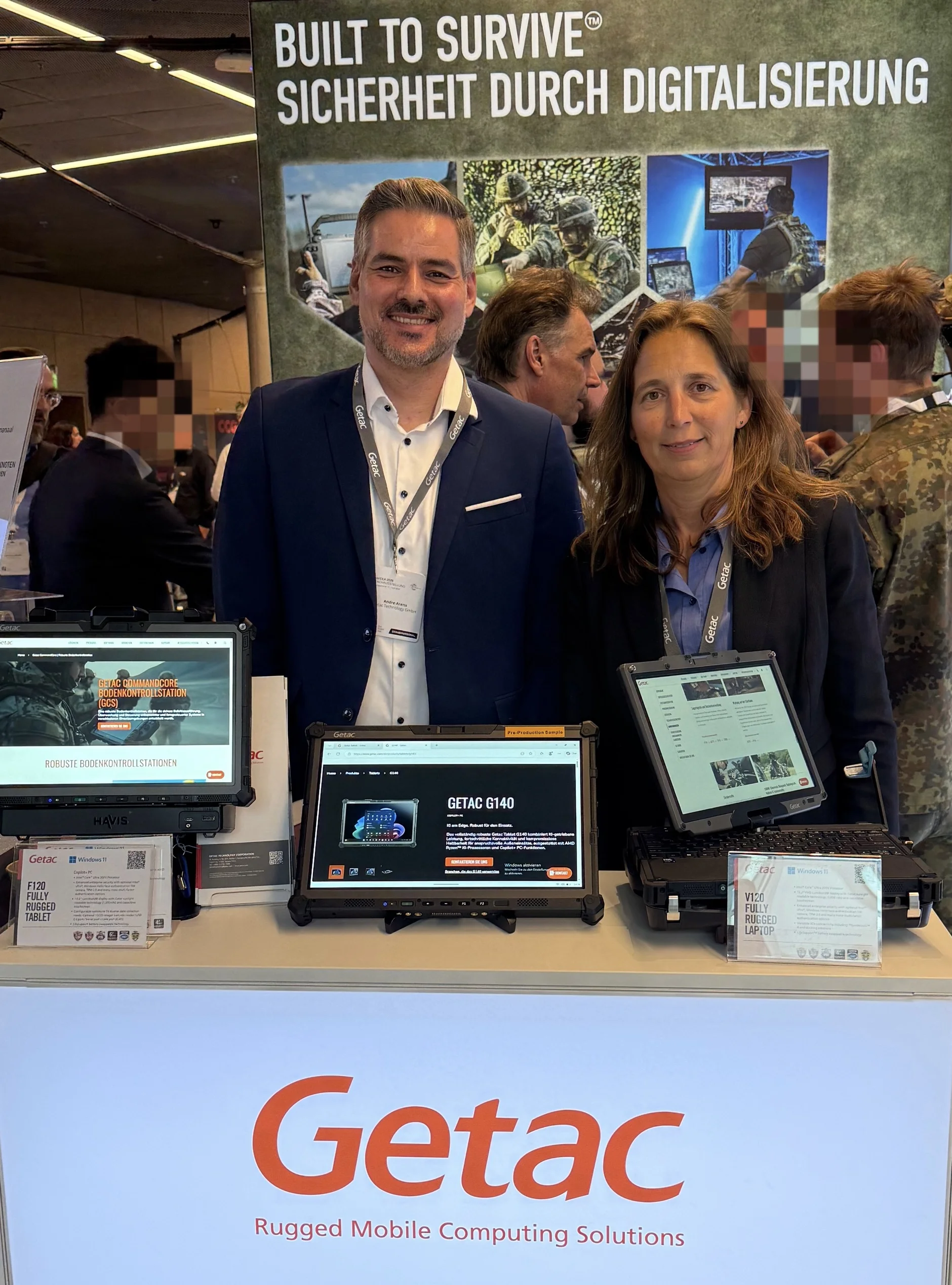 Getac präsentiert neue Lösungen für Extrembedingungen auf der AFCEA in Bonn