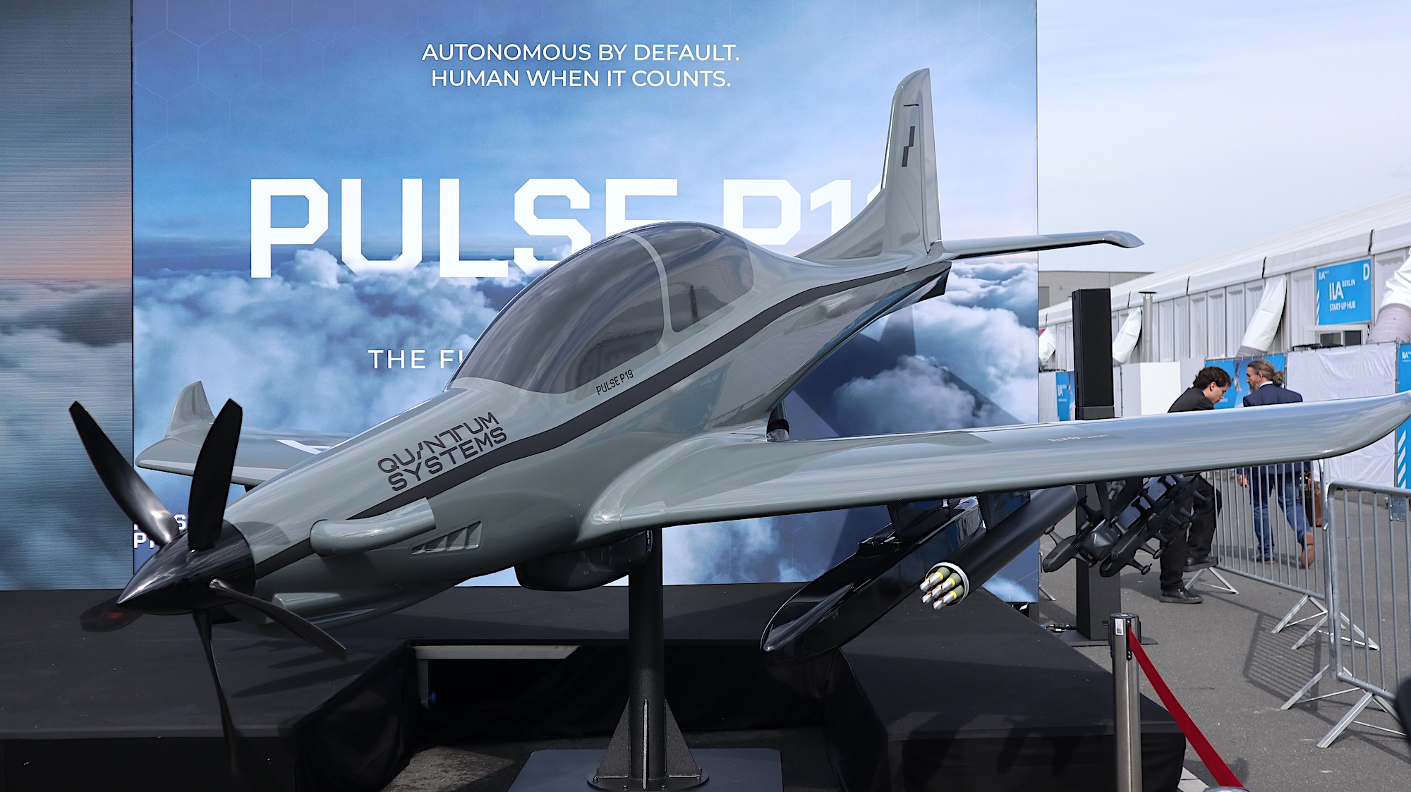 Quantum Systems stellte auf der ILA PULSE P19 vor.